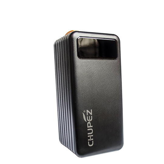 Chupez Defender 30000mAh power bank with in-built cables and bright LED light indicator